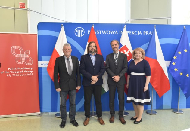 Vedoucí inspekcí práce zemí V4