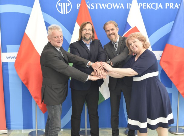 Vedoucí inspekcí práce zemí V4